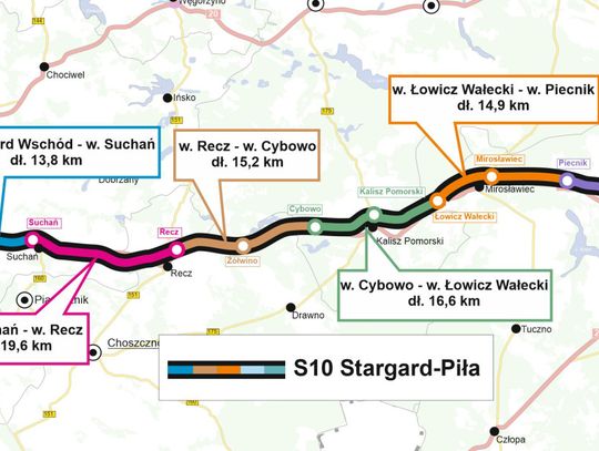 110 km nowej drogi ekspresowej