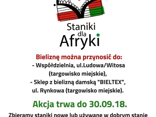 Akcja „Staniki dla Afryki”