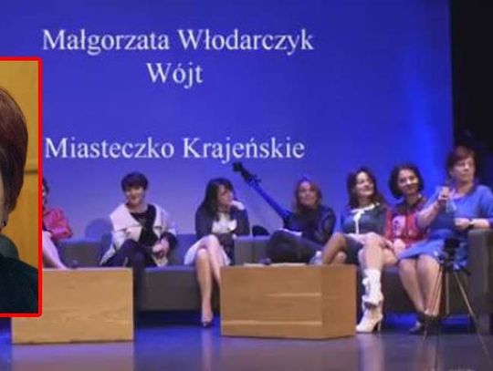 Charyzmatyczna pani wójt  Małgorzata Włodarczyk!