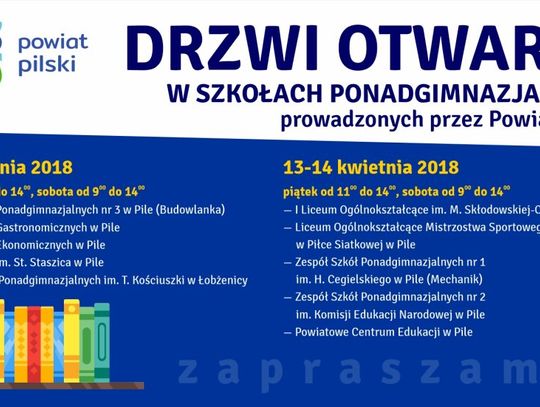 Drzwi otwarte w szkołach średnich