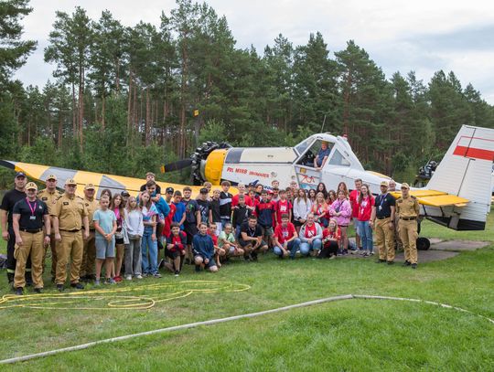 Duże przedsięwzięcie z sukcesem:  Powiatowy obóz dla młodzieżowych drużyn pożarniczych