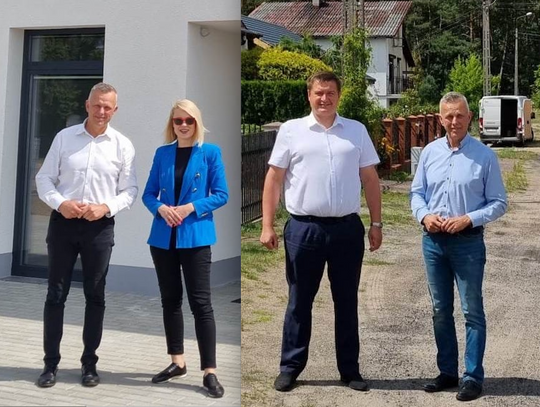 Dwie poselskie wizytacje w gminie Tarnówka