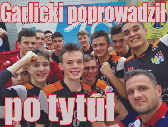 Garlicki poprowadził ich po tytuł