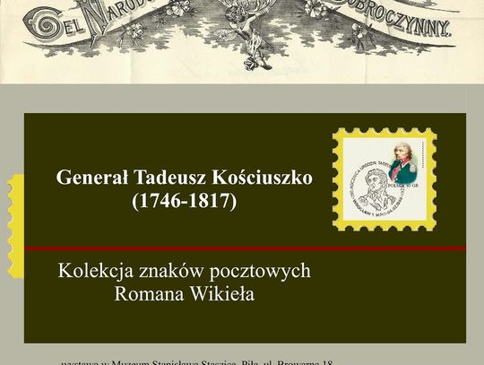 GENERAŁ TADEUSZ KOŚCIUSZKO (1746-1817) Kolekcja znaków pocztowych Romana Wikieła