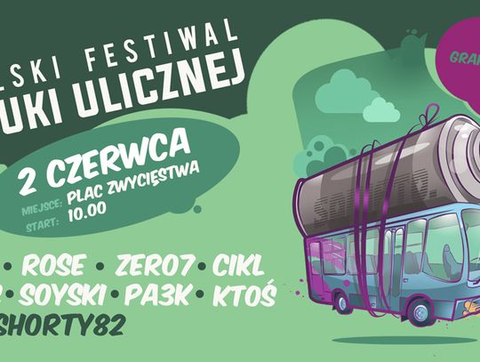 Graffiti na pilskich autobusach! - czyli I Pilski Festiwal Sztuki Ulicznej   