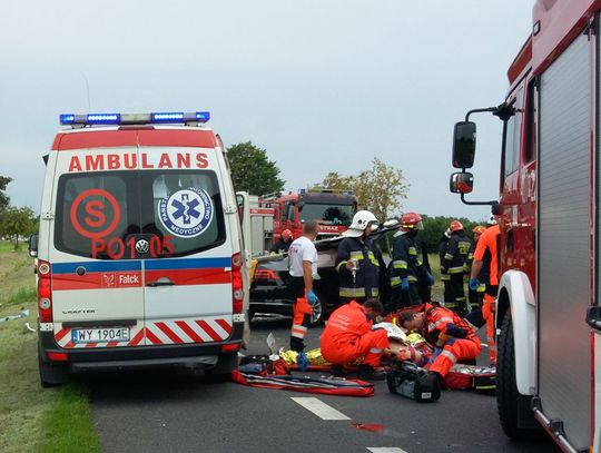 Groźny wypadek na K-11 w Budzyniu