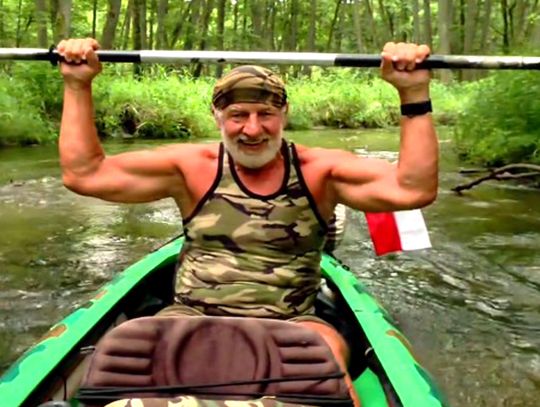 Ireneusz Matysek kajakiem w poprzek Bałtyku - 1500 km w 53 dni!