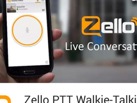 Kanał informacyjny online - Zello