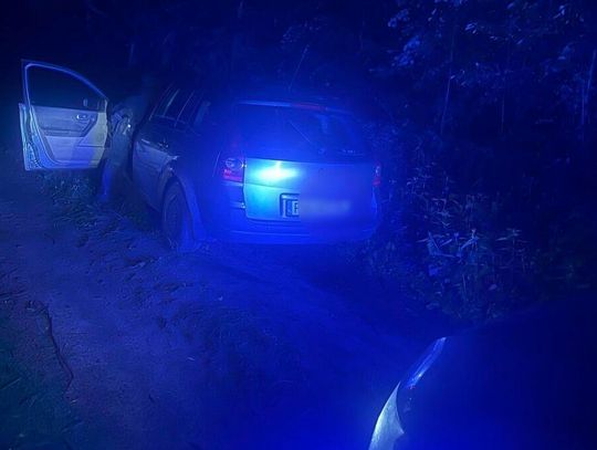 Księżyc, las i…policjanci