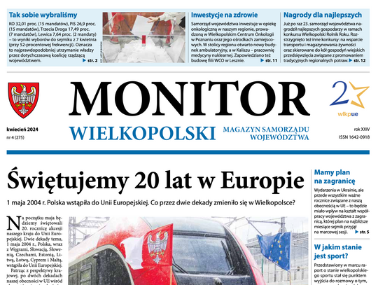 Monitor Wielkopolski - kwiecień 2024