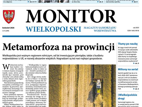 Monitor Wielkopolski - kwiecień 2026