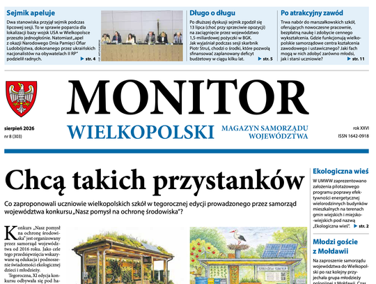 Monitor Wielkopolski - sierpień 2026