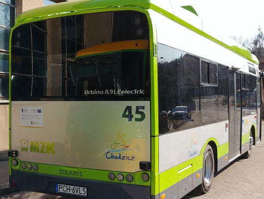 Na ulicach Chodzieży jeździ kolejny autobus elektryczny