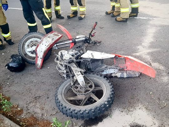 Nietrzeźwy kierował motocyklem