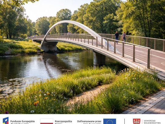 Nowa ścieżka połączy kładkę między Kaliną a Motylewem z siecią tras