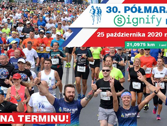 Nowy termin 30. Półmaratonu Signify Piła