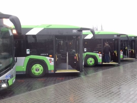Pięć nowych autobusów już w zajezdni