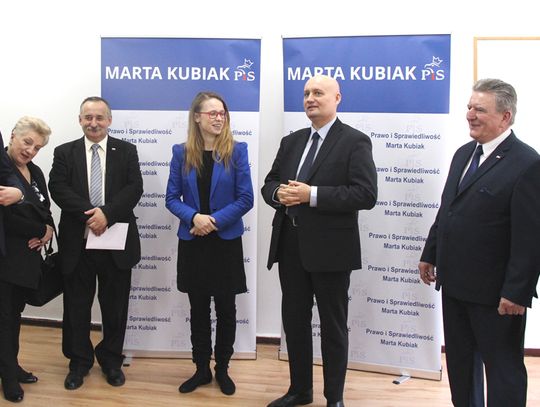 Poseł Marta Kubiak otworzyła biuro w Pile