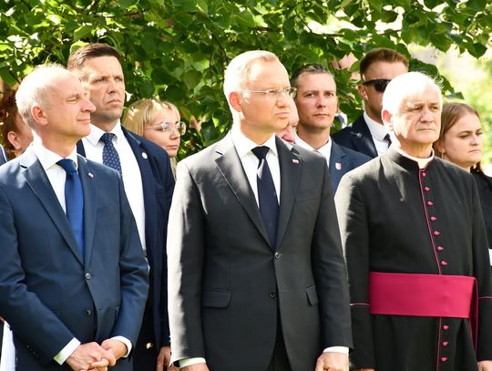 Prezydent Andrzej Duda gościł w Zakrzewie