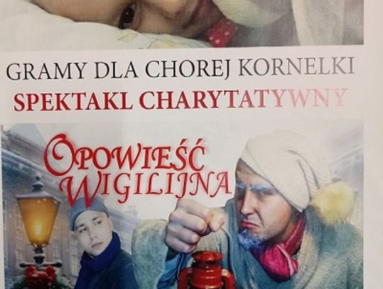 Spektakl charytatywny dla Kornelki w Ujściu