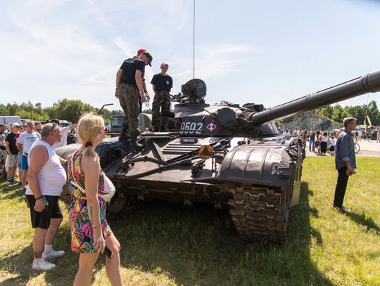 Tłumy na pilskim lotnisku
