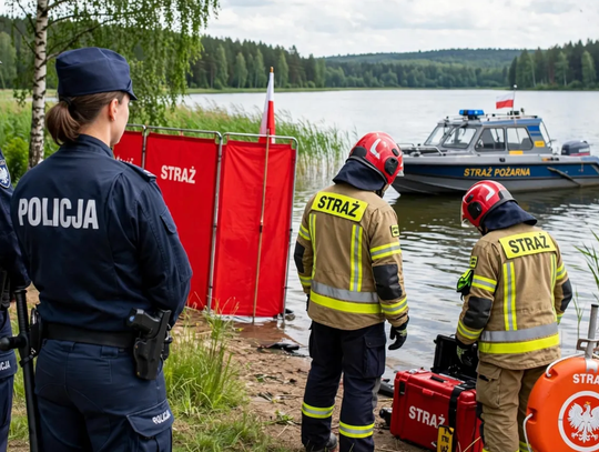 Tragedia nad jeziorem Łąkie