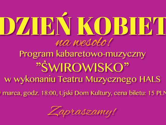 Ujski Dzień Kobiet na wesoło