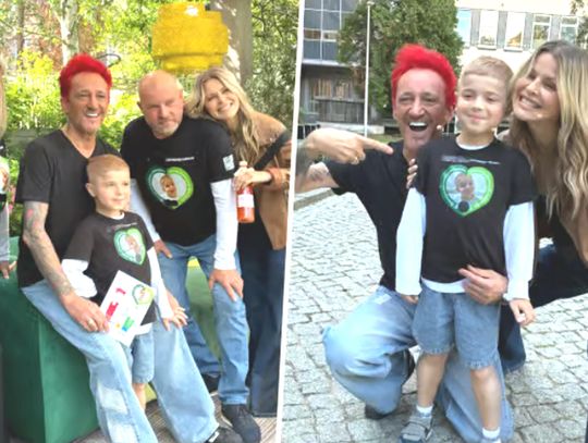 - Wszystkie ręce na pokład! – mówi Michał Wiśniewski. Dla Szymonka!