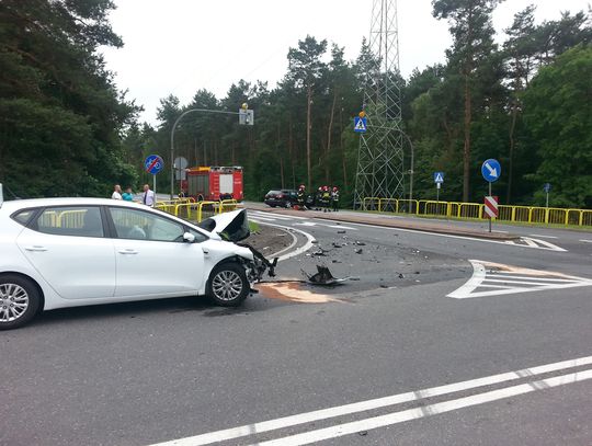 Wypadek na pilskiej obwodnicy