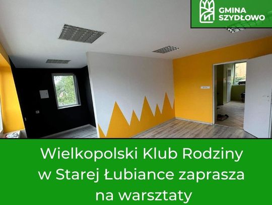 Zajęcia w Wielkopolskim Klubie Rodziny w Starej Łubiance