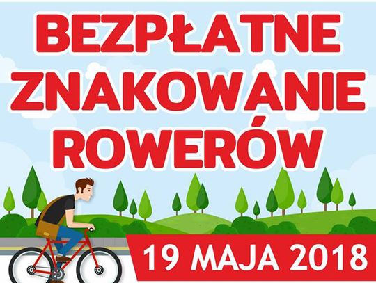 Znakowanie rowerów – sobota 19 maja