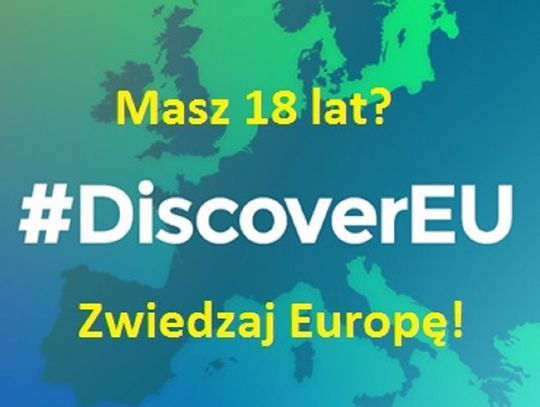 Zwiedzaj Europę! Konkurs Discover EU dla młodych