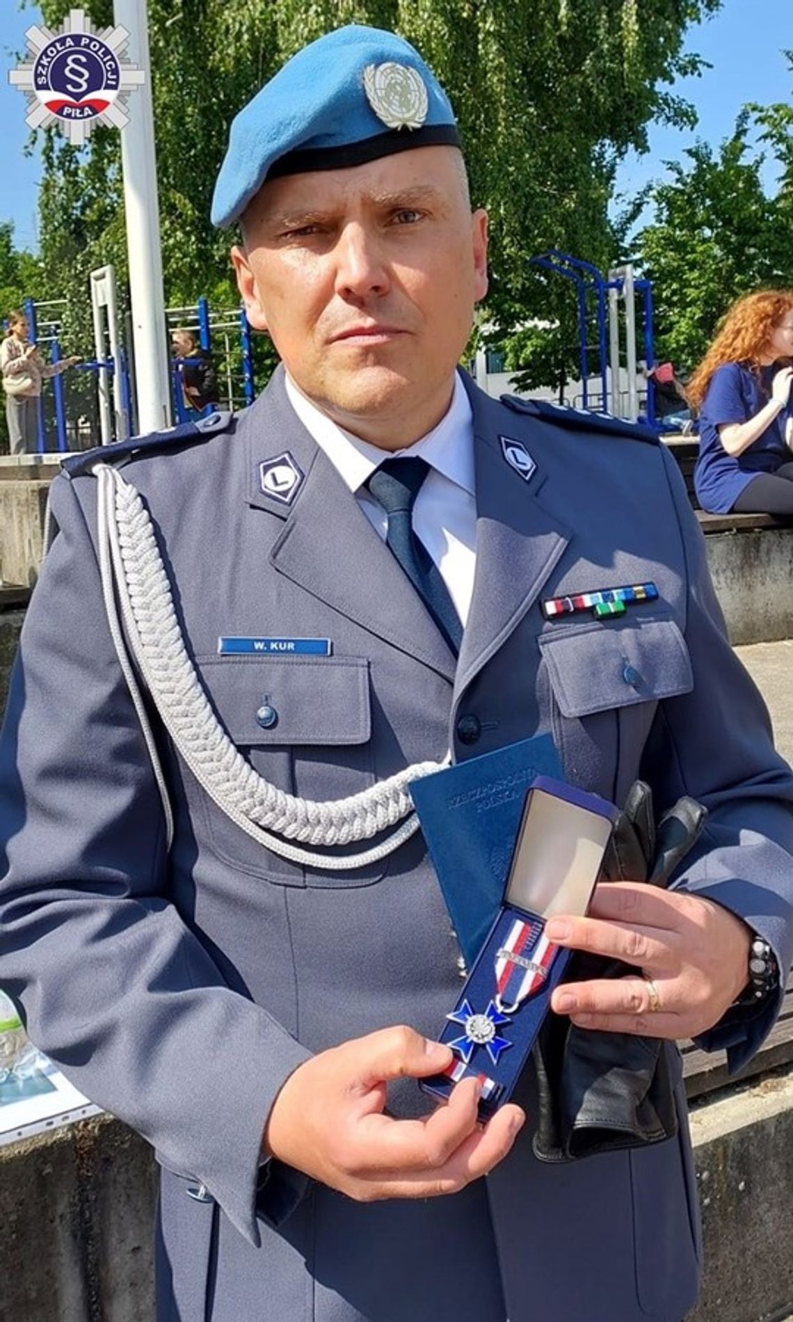 Dzień Weterana:   Nadkom. Wojciech Kur ze Szkoły Policji w Pile odznaczony