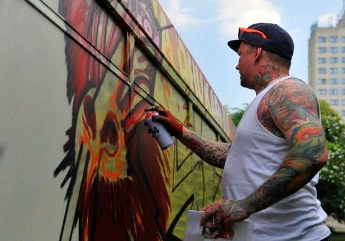 Graffiti na autobusach!
