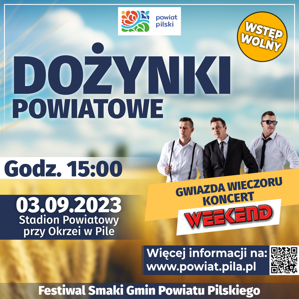 Już w niedzielę - Dożynki Powiatowe na Stadionie przy Okrzei w Pile