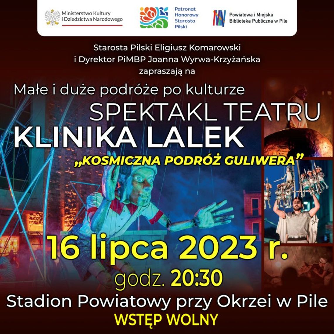 Kosmiczna podróż Guliwera na Stadionie Powiatowym!