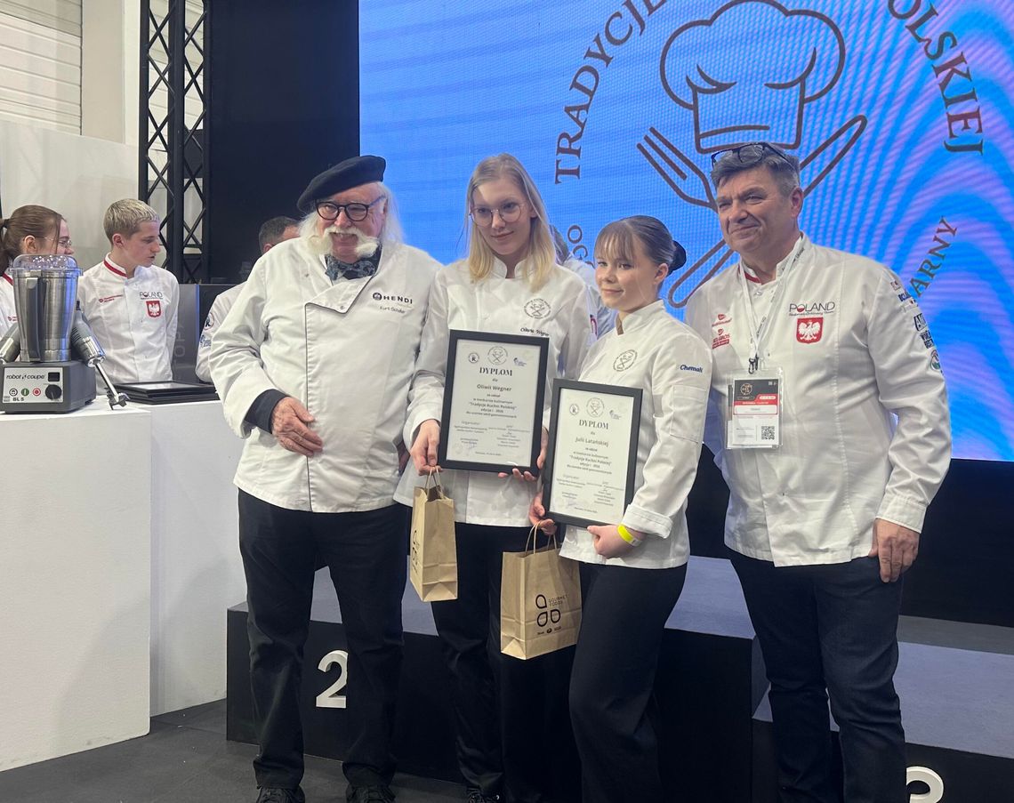 Kulinarny sukces uczennic z Brzostowa