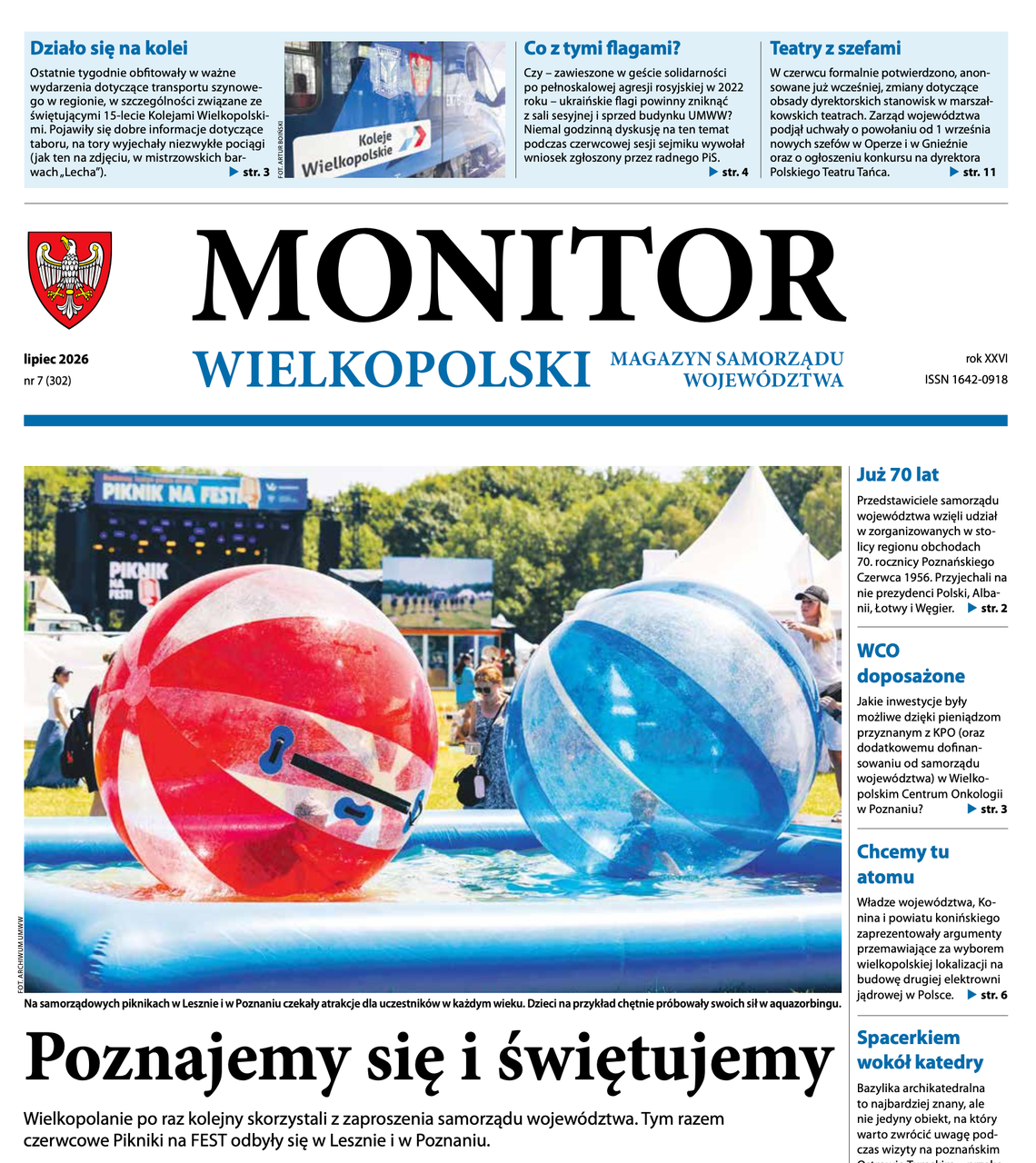 Monitor Wielkopolski - lipiec 2026 Monitor Wielkopolski - lipiec 2026