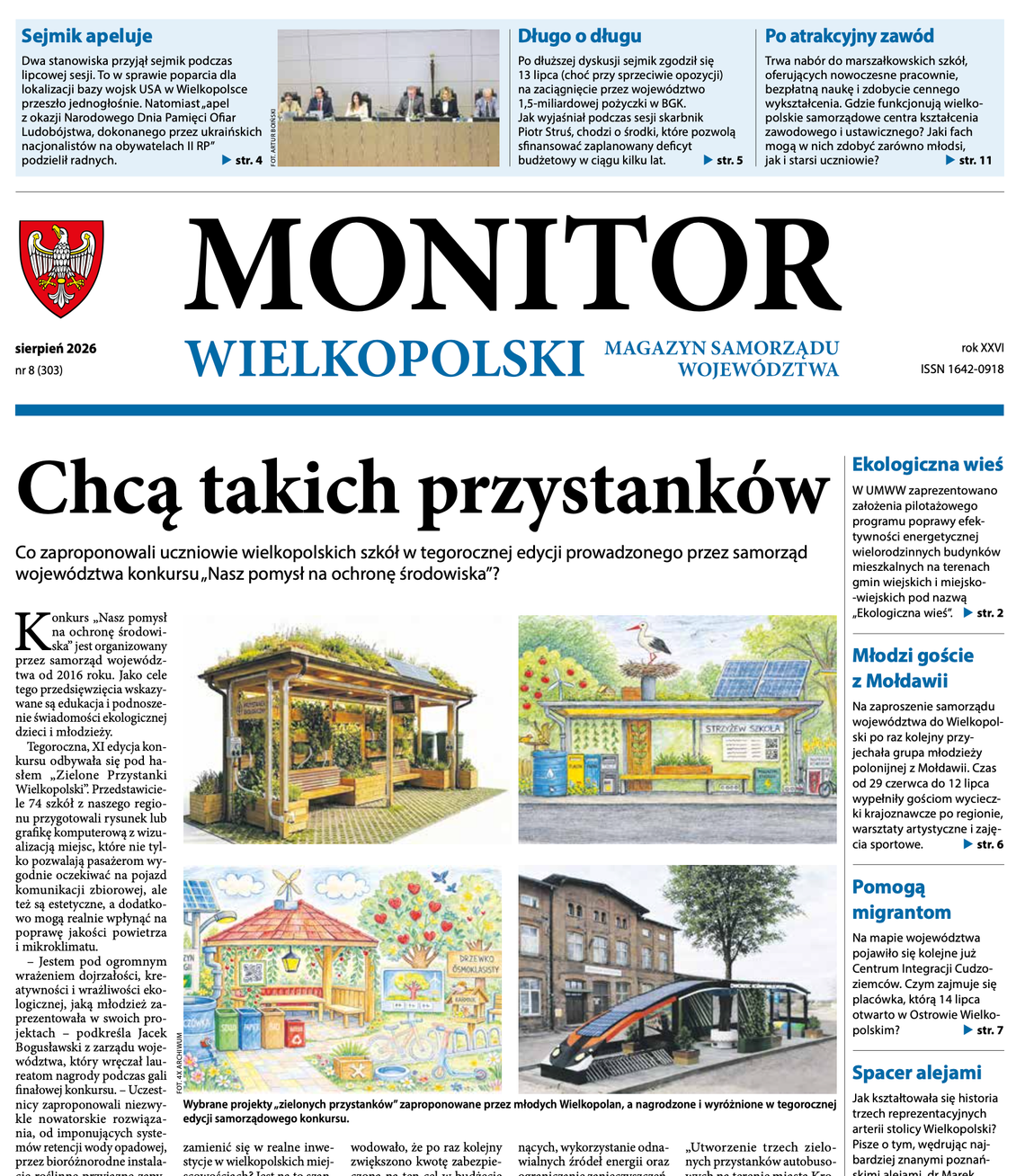Monitor Wielkopolski - sierpień 2026 Monitor Wielkopolski - sierpień 2026