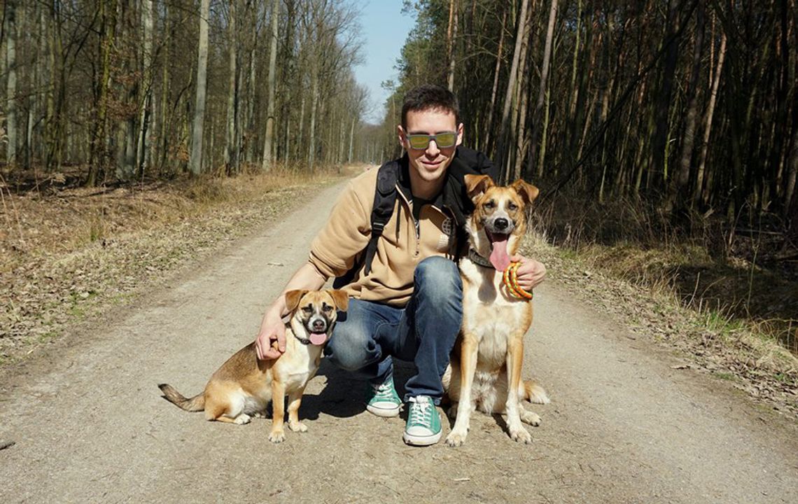 Pilanin - z dwoma psami - chce przejść Polskę pieszo!