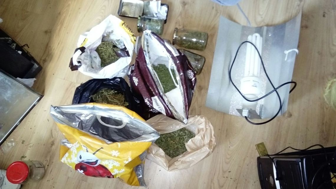 Policjanci zabezpieczyli blisko 5 kg narkotyków