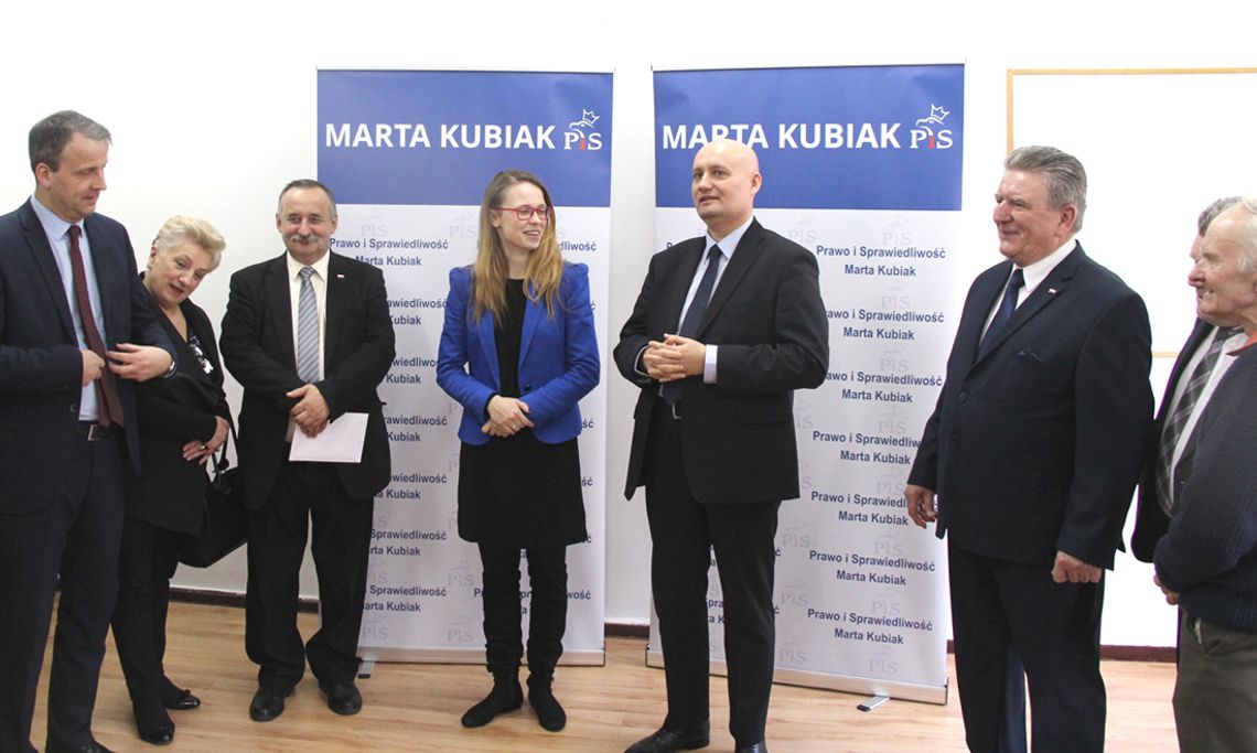Poseł Marta Kubiak otworzyła biuro w Pile