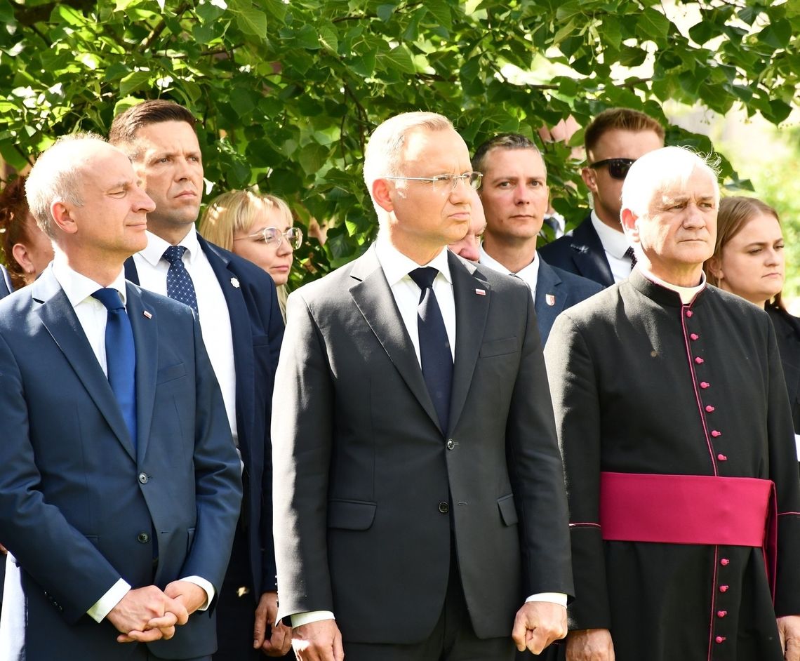 Prezydent Andrzej Duda gościł w Zakrzewie