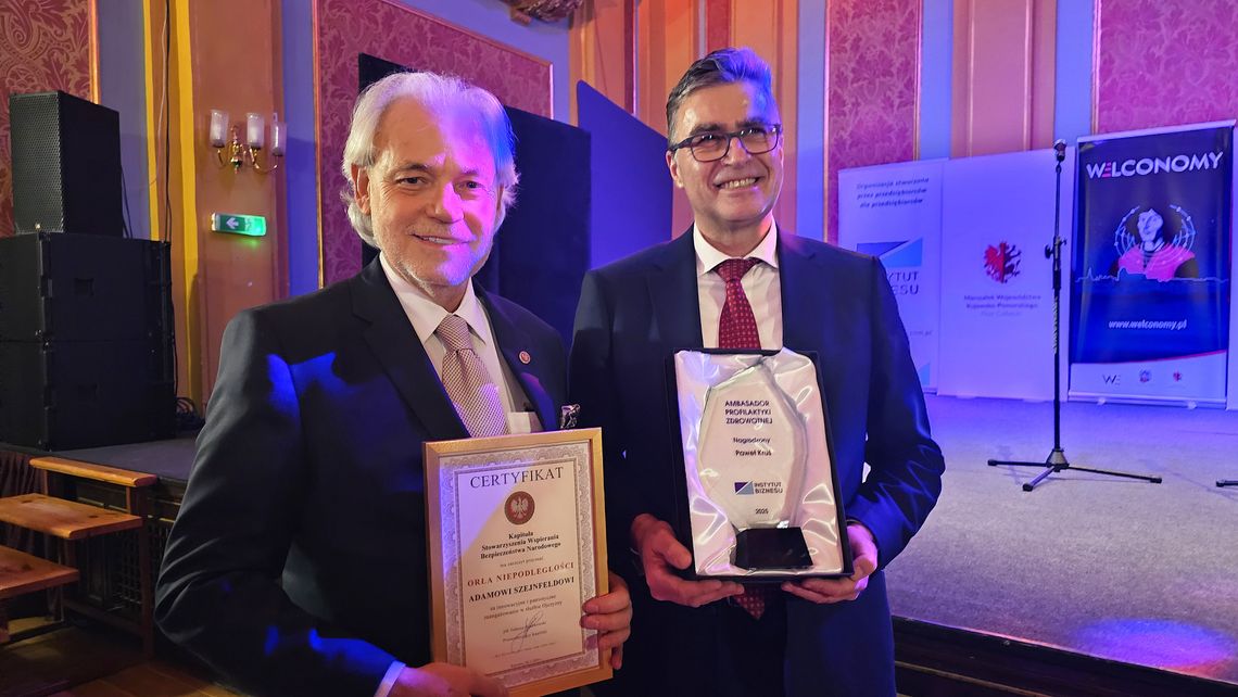 Senator Szejnfeld uhonorowany „Orłem Niepodległości”