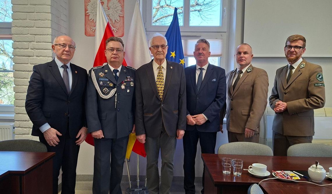 Starosta wałecki podziękował Januszowi Zwoliń-skiemu