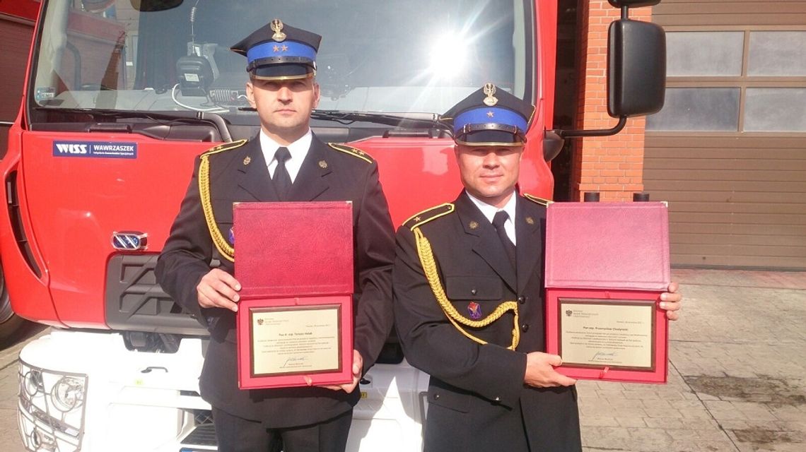 Strażacy z Piły wyróżnieni przez ministra 