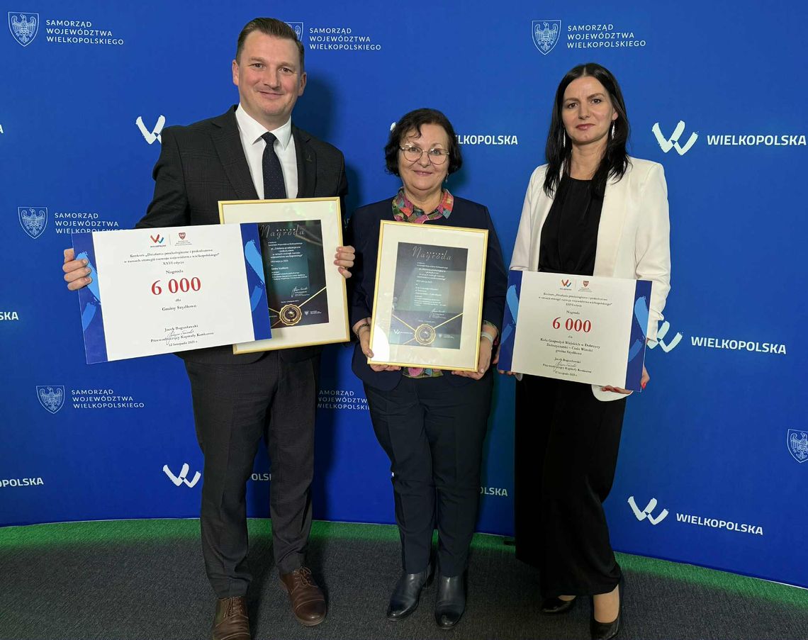 Szydłowo z nagrodami wojewódzkimi Szydłowo z nagrodami wojewódzkimi