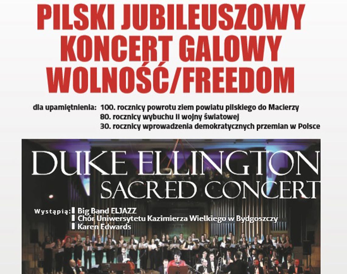 To będzie wydarzenie! Duke Ellington „Wolność / Freedom” - niedziela, 1 września