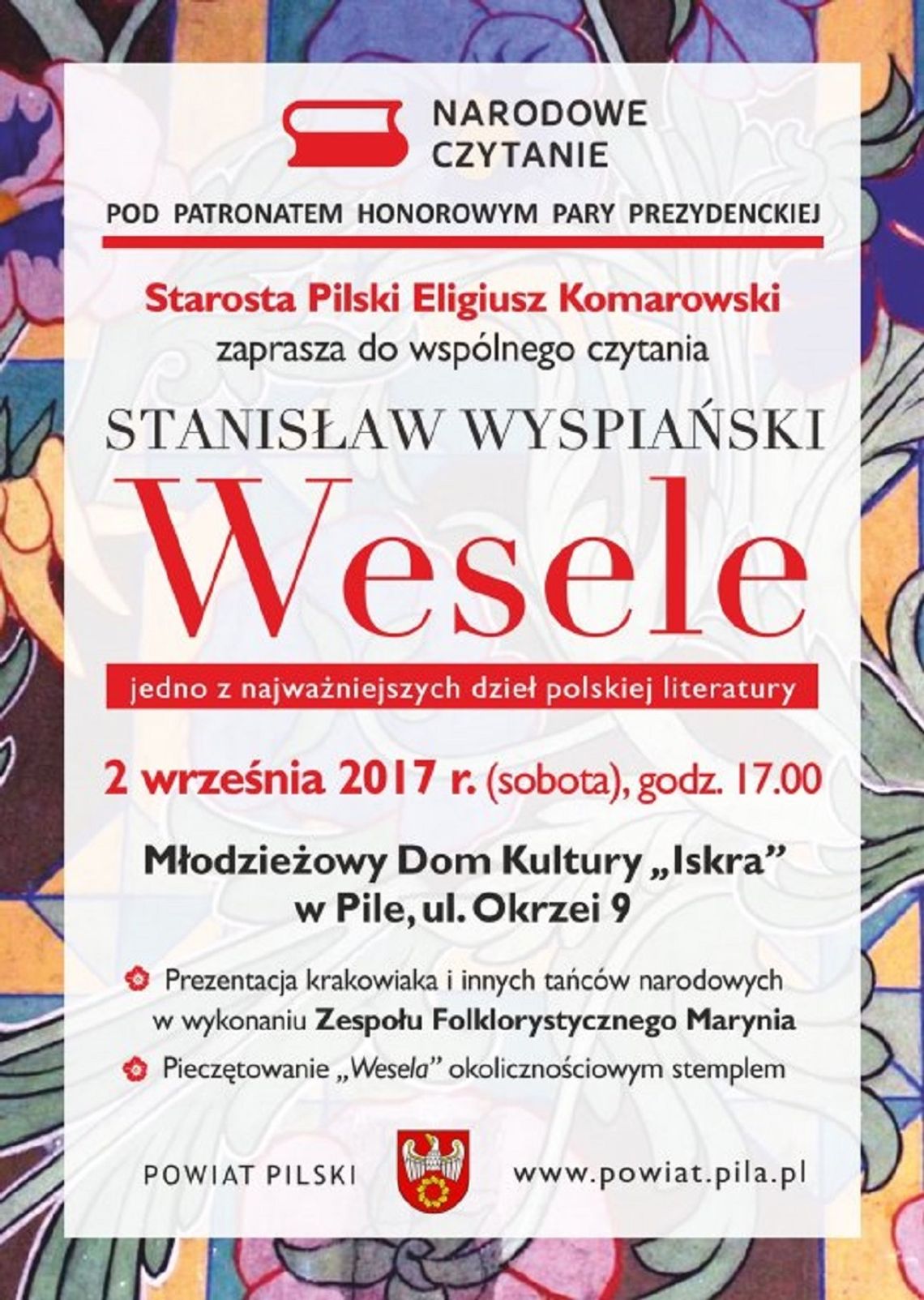 W sobotę narodowe czytanie Wesela