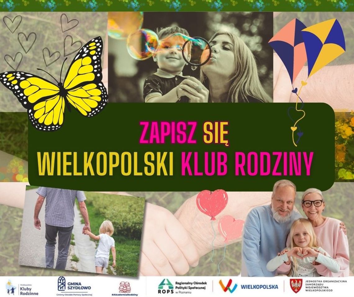 SZYDŁOWO: Wielkopolski Klub Rodziny czas start!